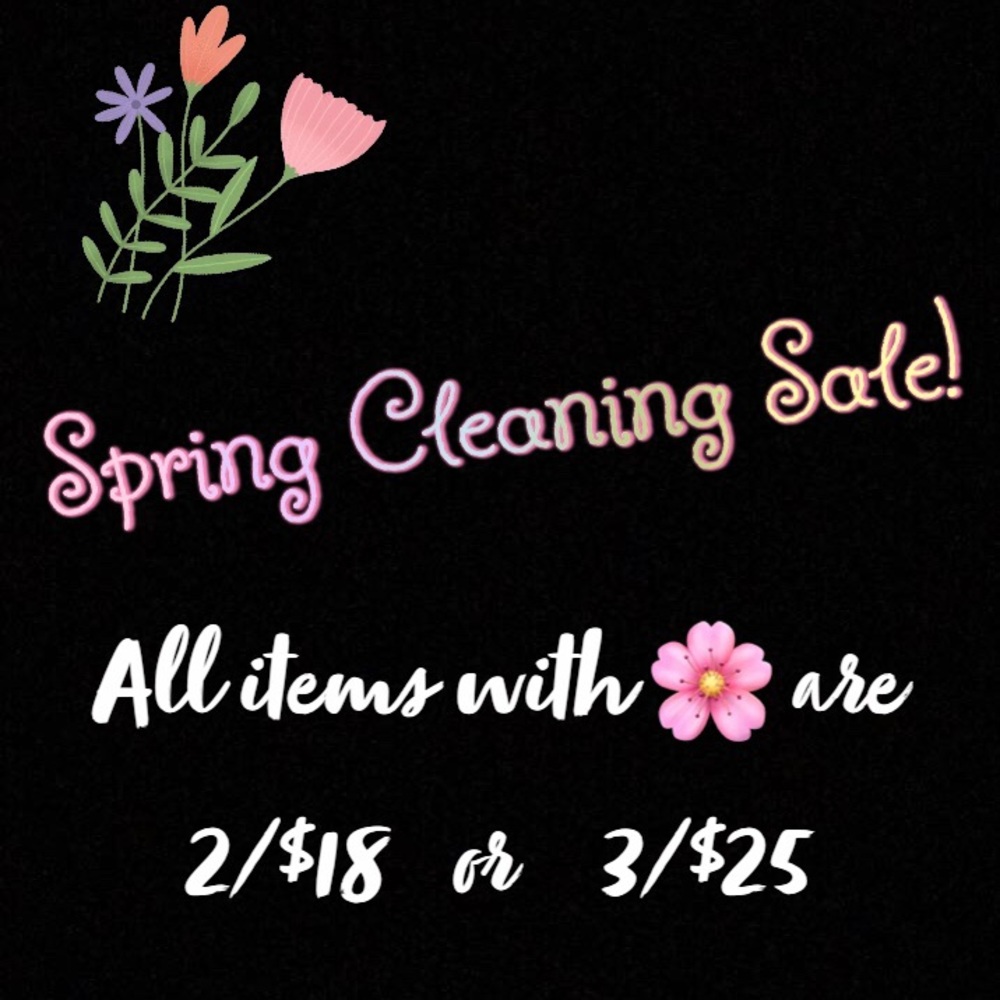 Spring Cleaning Sale 2021!!